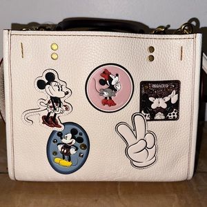 Coach Mickey Mouse Disney Springs Rogue Bag